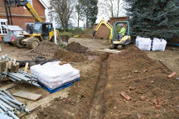 Drainage Ditch Digging in Ballwin