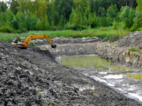 Fish Pond Digging in Ballwin