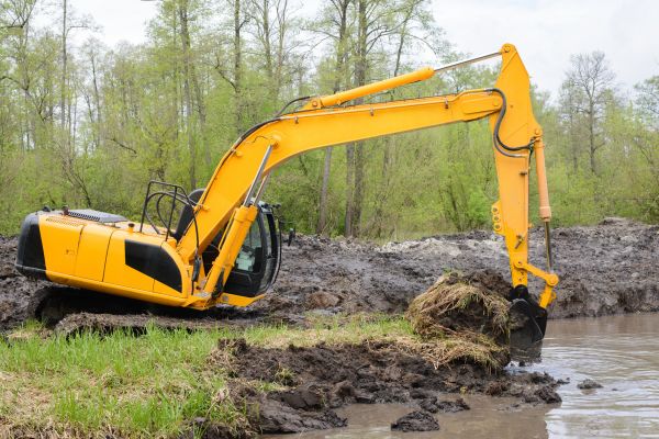 Pond Excavation in Ballwin