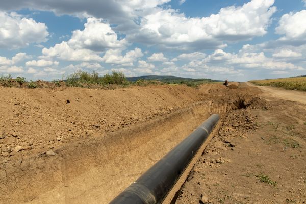 Gas Line Trenching in Ballwin