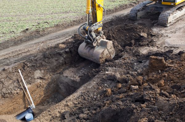 Backhoe Trenching in Ballwin
