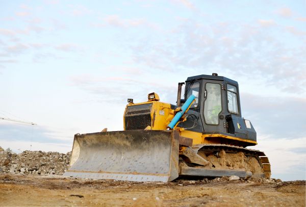 Bulldozer Land Excavation in Ballwin