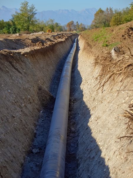 Gas Pipe Trenching in Ballwin
