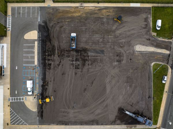 Parking Lot Excavation in Ballwin
