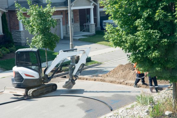 Electrical Line Trenching in Ballwin