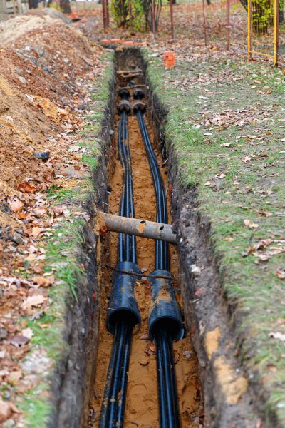 Electrical Line Excavation in Ballwin